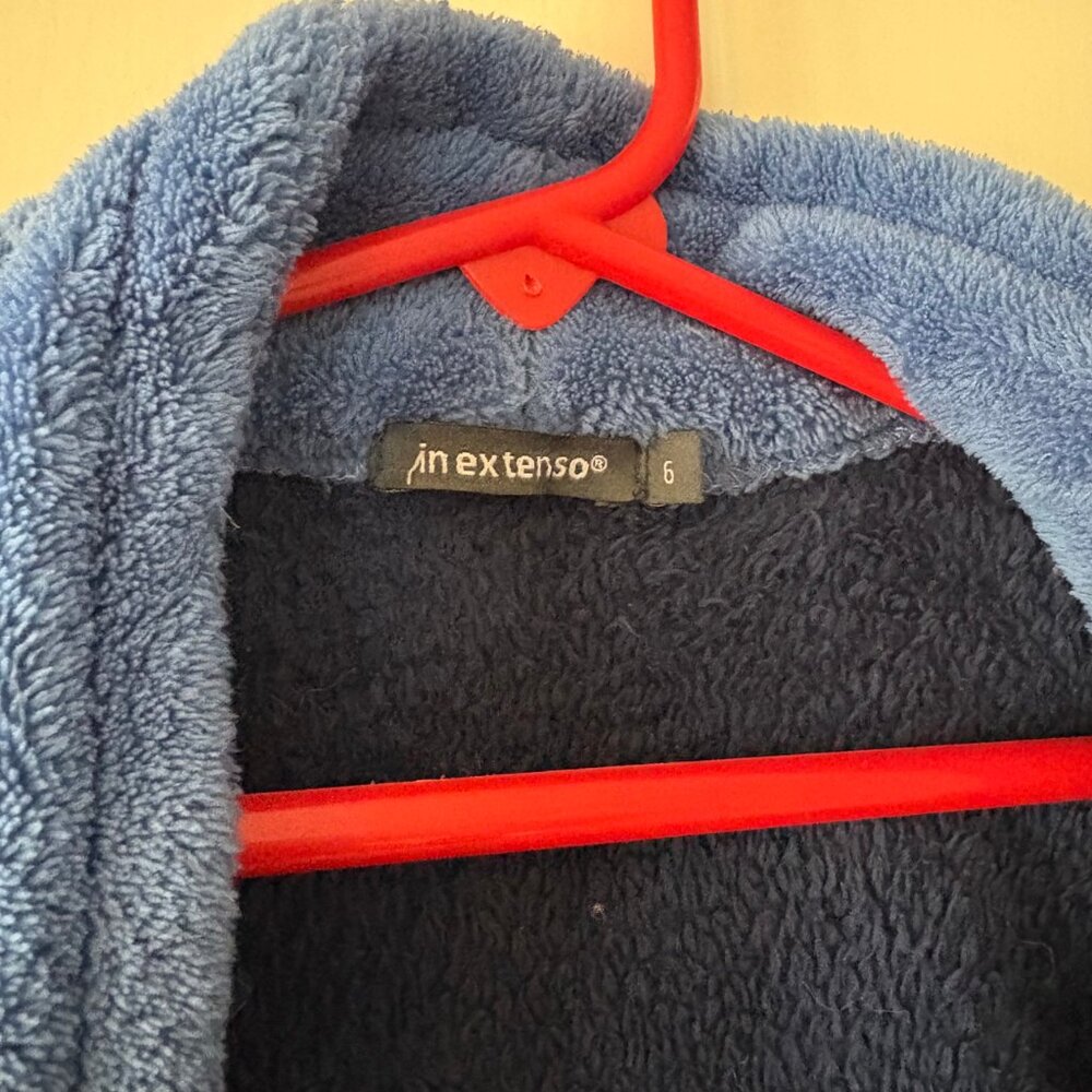 Kids blue bathrobe - Picture 4 of 5